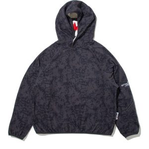 BAPE BY KAZUKI KURAISHI PIXELATE CAMO SHARK RELAXED FIT HOODIE MENS